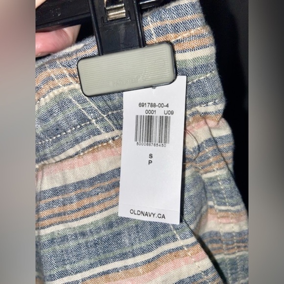 2/40$ Men’s Old Navy brand new linen pull on cotton blend shorts size small - Picture 3 of 10